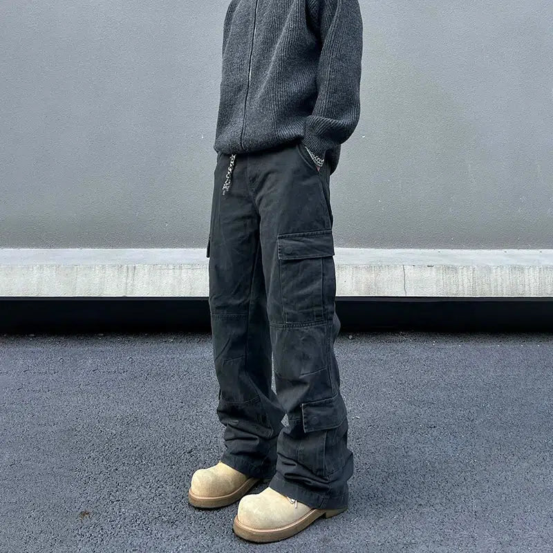 Cargo Multi-pocket Pants