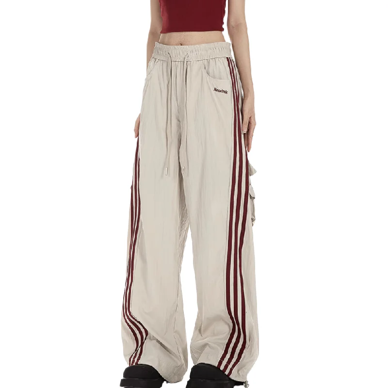 Street Color Contrast Pocket Sweatpants