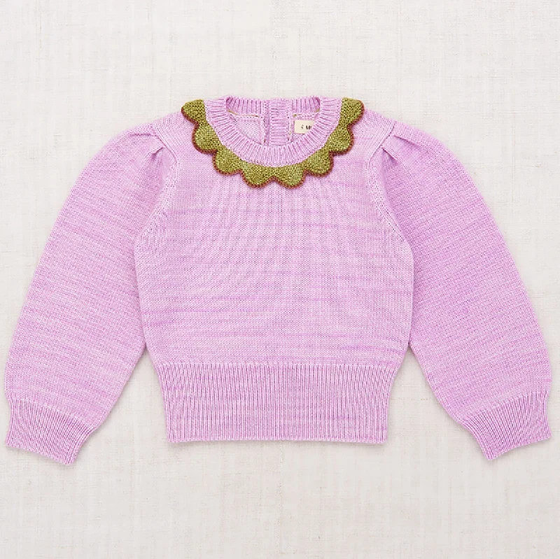 Elizabeth Pullover in Pink Lilac by Misha & Puff