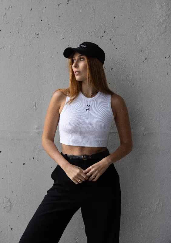 MIRAH MAJA CROP TOP WHITE